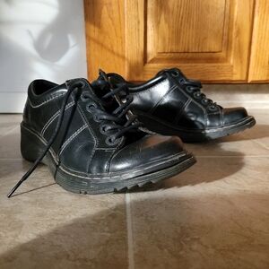 Dr. Martens Black Leather Bailey Boots